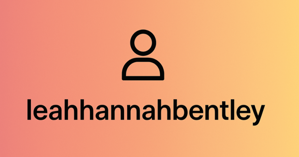 LeahHannahBentley